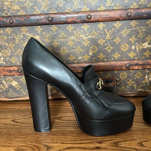 EUC Celine Melody Platform Loafers - Picture 6 of 8